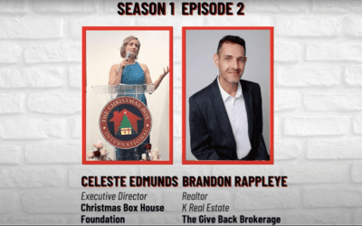 The Give Back Cast: Celeste Edmunds, The Christmas Box International